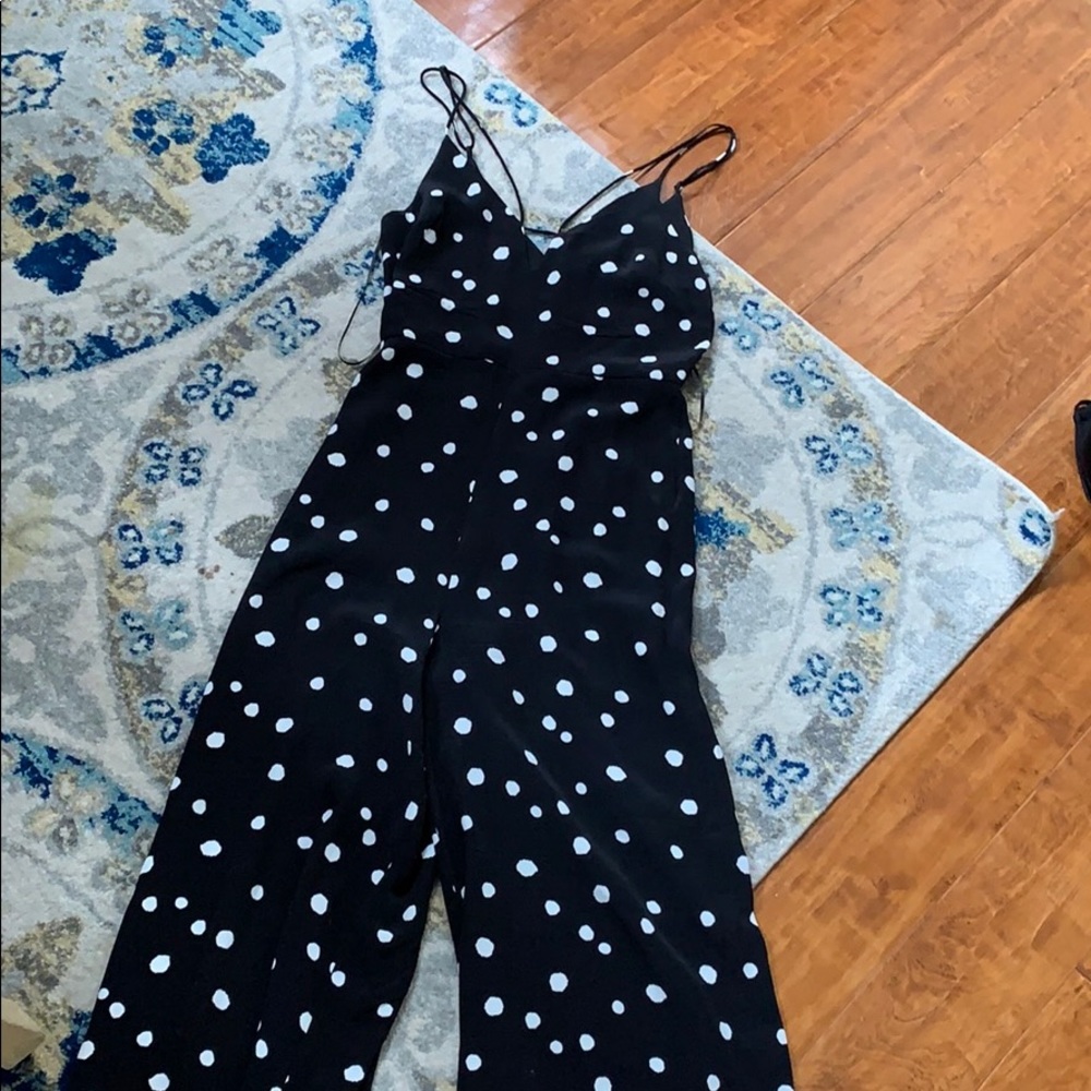 Top shop wide leg crop jumpsuit